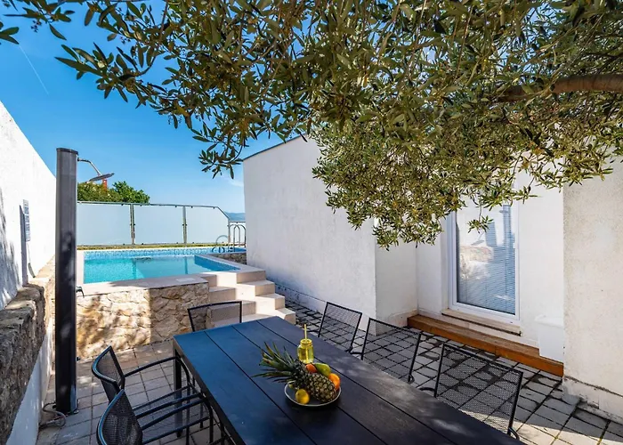 아파트 My Dalmatia - Sea View Dajana With Private Pool 마슬레니차