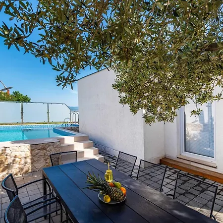 דירה My Dalmatia - Sea View Dajana With Private Pool מסלניקה